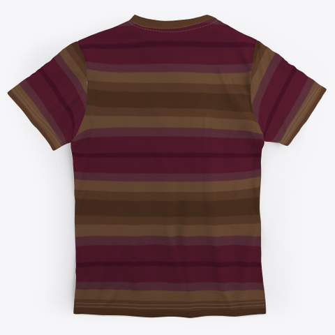 Coffee Kiss Color Standard T-Shirt Back