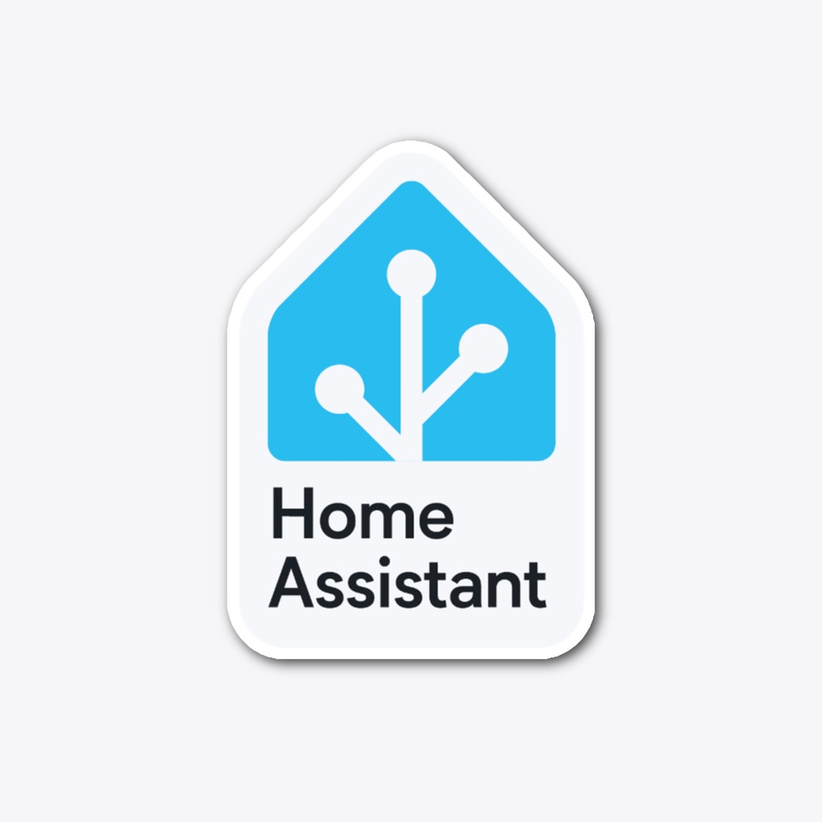 Home Assistant Logo Sticker | Home Assistant Store