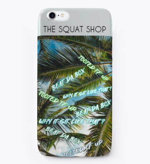 Palm Life Phone Cases  Light Grey T-Shirt Front