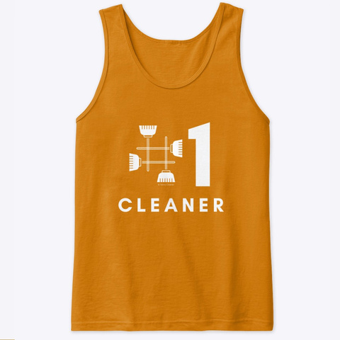 No 1 Cleaner Orange T-Shirt Front