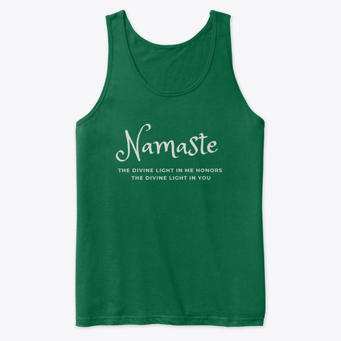 Namaste The Divine Light In Me  Kelly T-Shirt Front