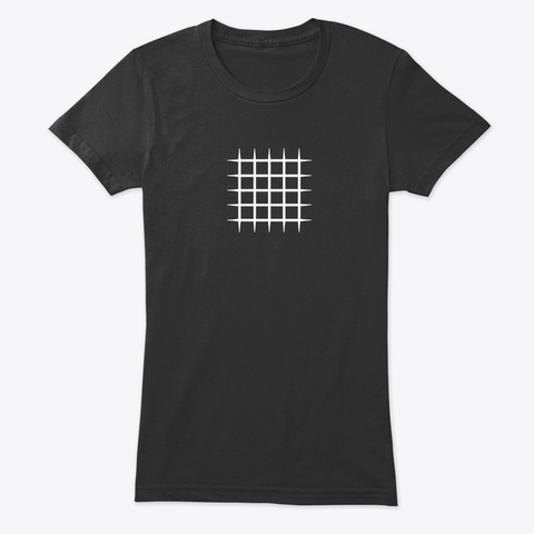 T Shirt: Blocks Vintage Black T-Shirt Front