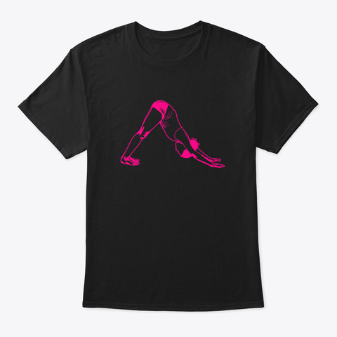 Yoga Teacher Xb6xp Black T-Shirt Front