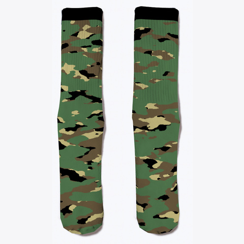 Military Camouflage   Woodland Iv Standard Camiseta Front