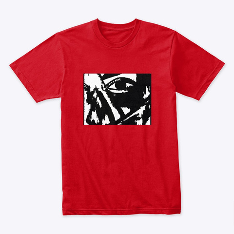 Eye Of Vision Red T-Shirt Front