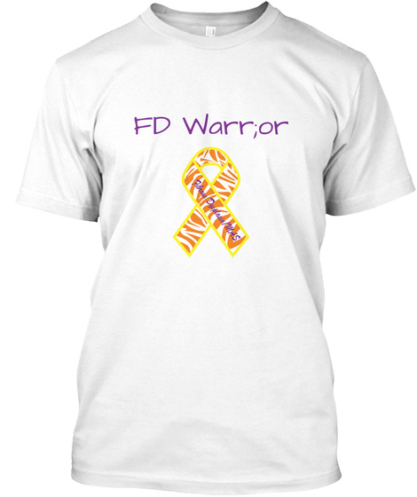 Fd Warrior White T-Shirt Front