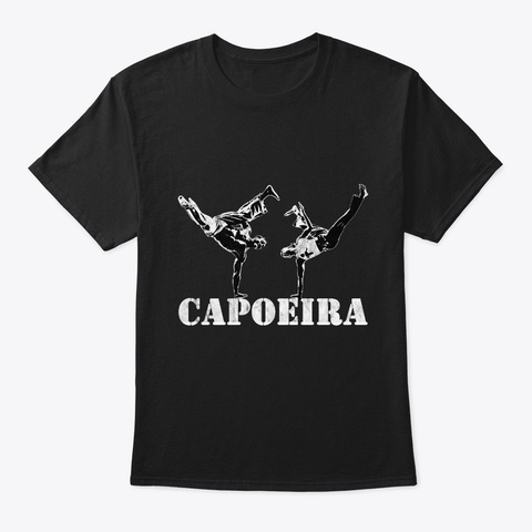 Capoeira Black T-Shirt Front