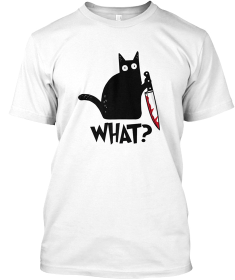 Cat What Murderous Black Cat With Knife