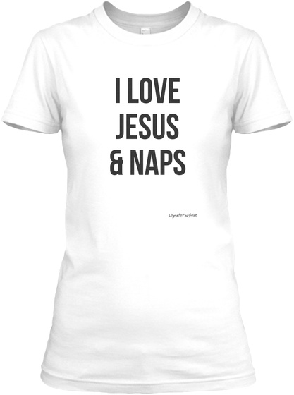 Mommy + Me I Love Jesus Naps Tee