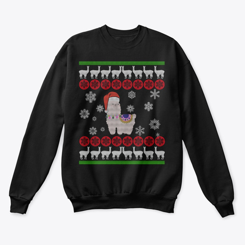 Llama Funny Christmas Ugly Sweater