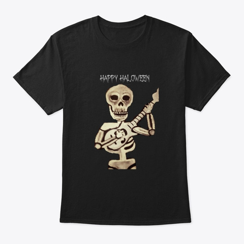 Happy Halloween 5 Black T-Shirt Front