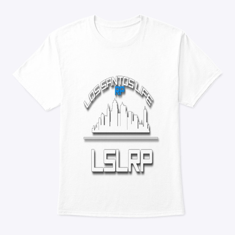 Lslrp Store White T-Shirt Front