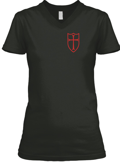 See Your Jihad   Raise You A Crusade Black T-Shirt Front