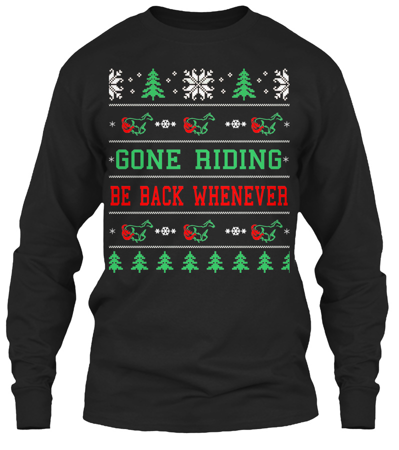 Equestrian Ugly Christmas Sweater Unisex Tshirt