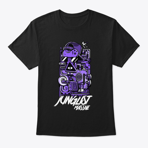 Junglist Massive Drum and Bass Music DJ Unisex Tshirt