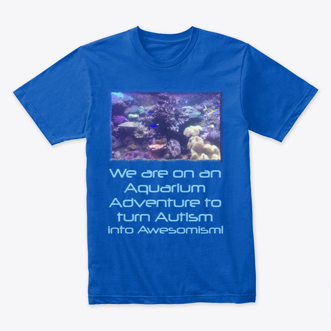 Awesomism Aquarium Royal T-Shirt Front