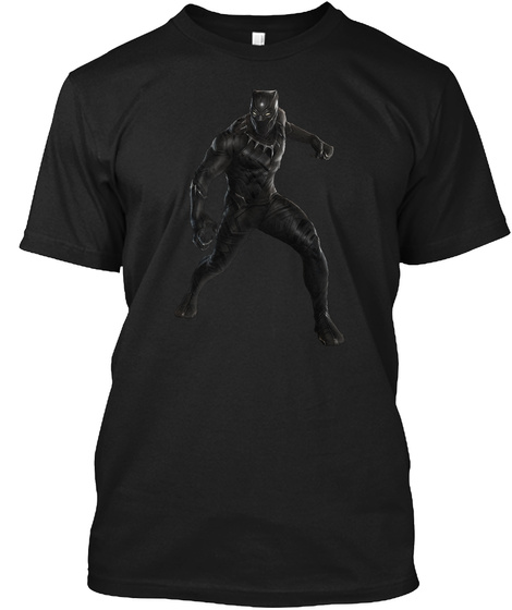 The Dark Hero Black T-Shirt Front
