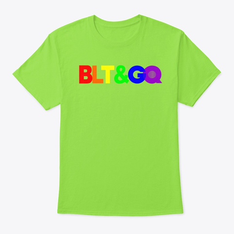 Blt&Gq Lime T-Shirt Front
