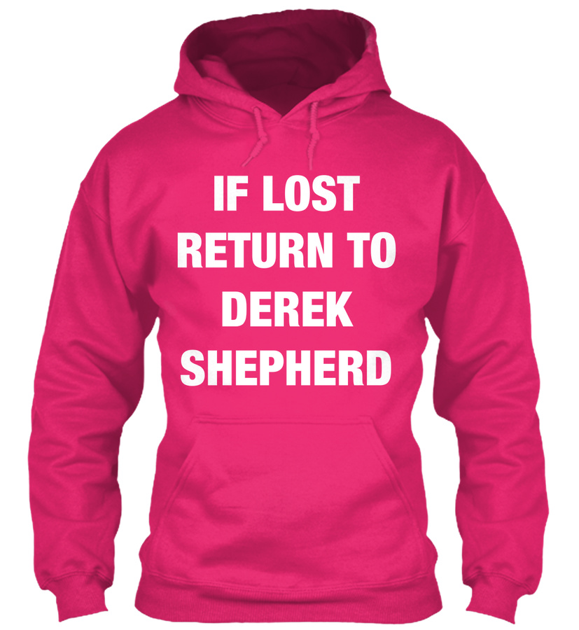 If Lost Return to Derek Shepherd Unisex Tshirt