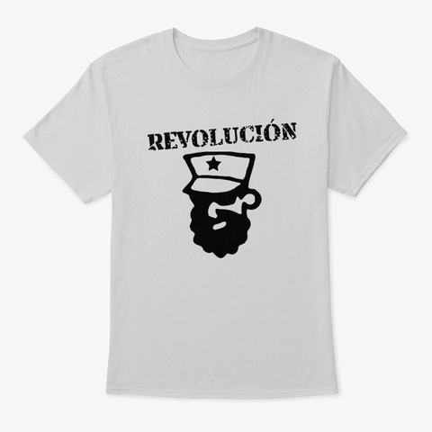 Revolución! Light Steel T-Shirt Front