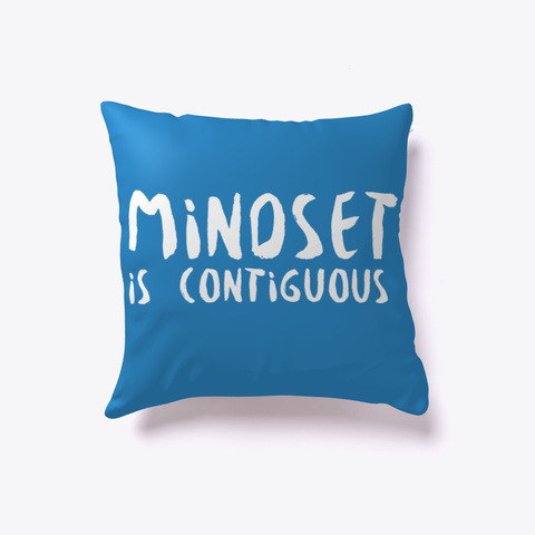 Mindset Pillow Denim Blue T-Shirt Front