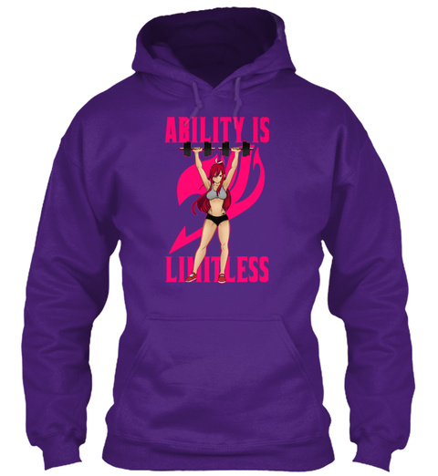 Ability Is Limitless 2017 51 Purple T-Shirt Front