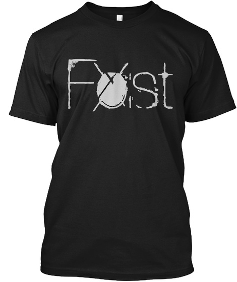 Fost Black T-Shirt Front