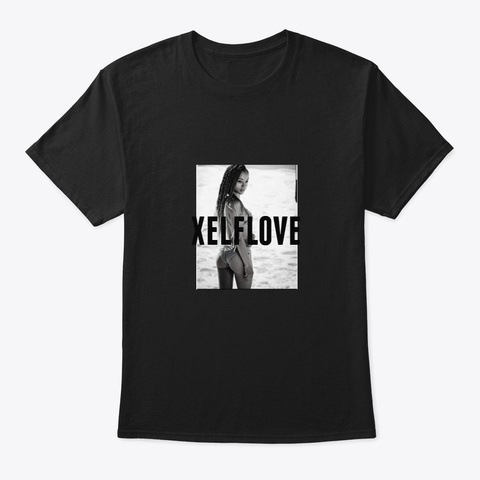 Xelf Love T Black T-Shirt Front