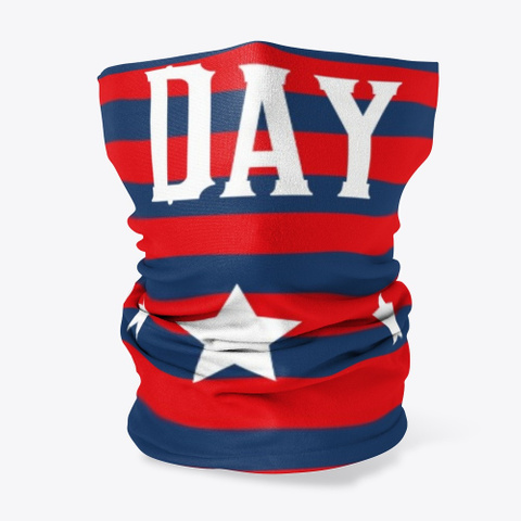 Neck Gaiter Of Columbus Day Standard T-Shirt Front