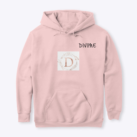 Divine Healing By D Light Pink T-Shirt Front