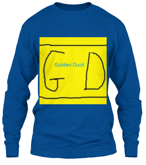 G Golden Duck D Royal T-Shirt Front