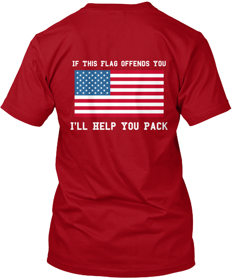 American Pride in the flag Unisex Tshirt