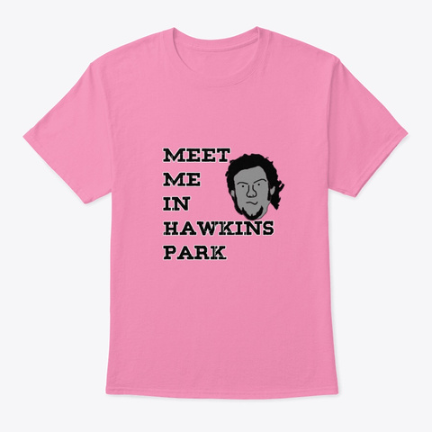 Patt Manderson Hawkins Park Pink T-Shirt Front