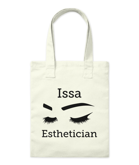 Issa Esthetician  Natural T-Shirt Front