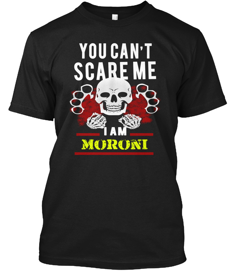 MORONI scare shirt Unisex Tshirt