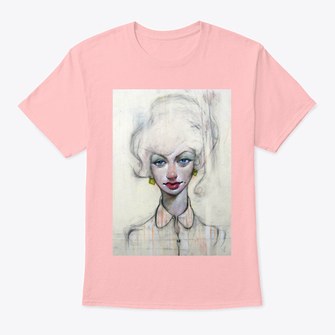 Sentinel Pale Pink T-Shirt Front