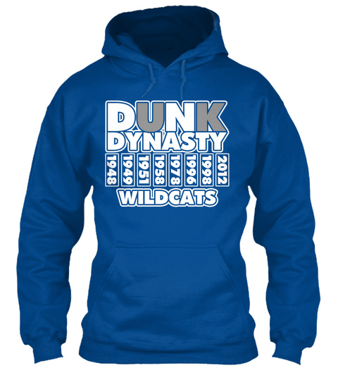 Limited Edition Dunk Dynasty Royal T-Shirt Front