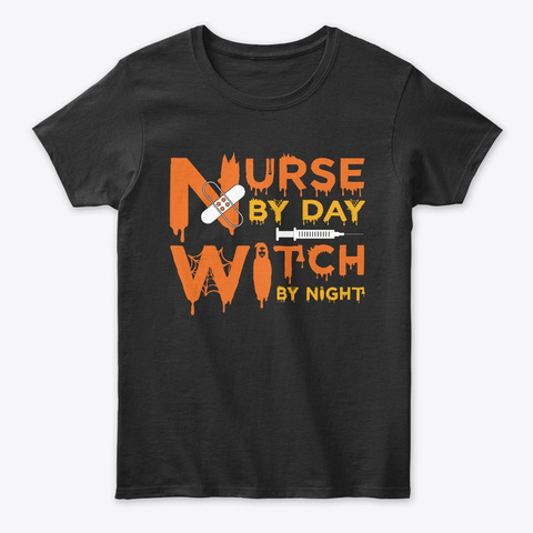 Halloween Nurse By Day Witch By Night