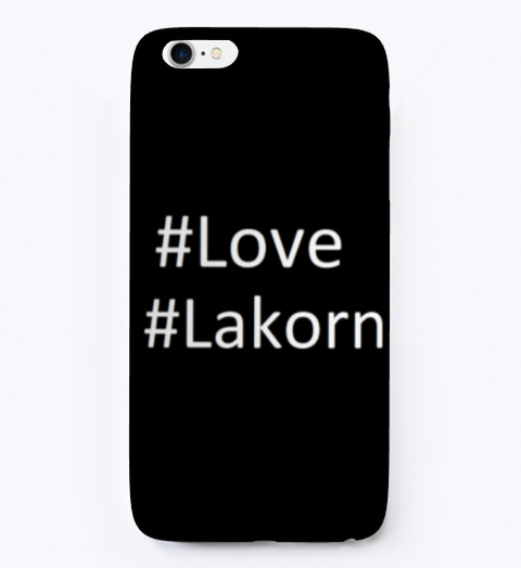 Love Lakorn Black T-Shirt Front