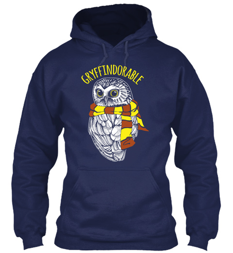Gryffindorable Navy T-Shirt Front