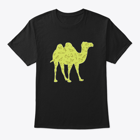 Camel 126 Black T-Shirt Front