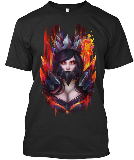 Dw Dragon Lady Black T-Shirt Front