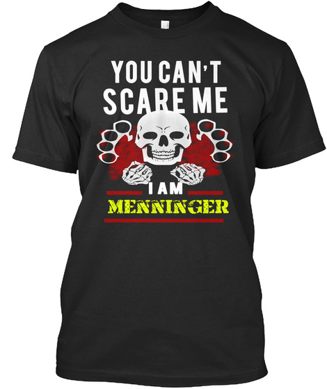 MENNINGER scare shirt Unisex Tshirt