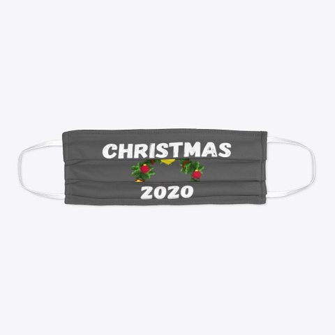 Christmas 2020 Charcoal T-Shirt Flat