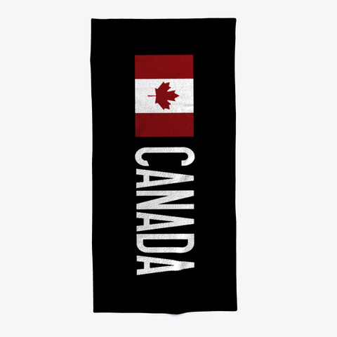 The Flag Of Canada Standard Camiseta Front