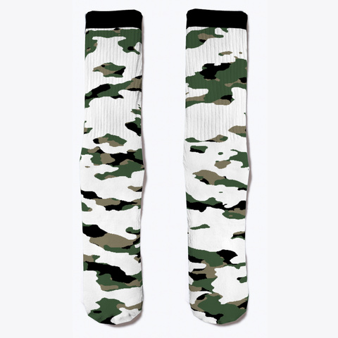 Military Camouflage   Alpine V Standard Camiseta Front