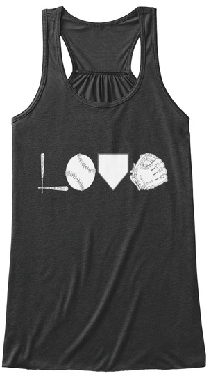 Love Dark Grey Heather T-Shirt Front