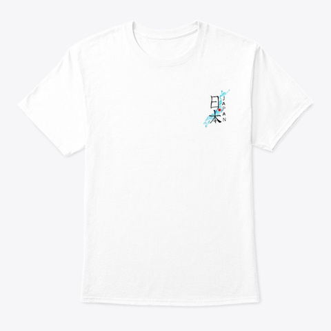Nihon   Sky   Dv White T-Shirt Front