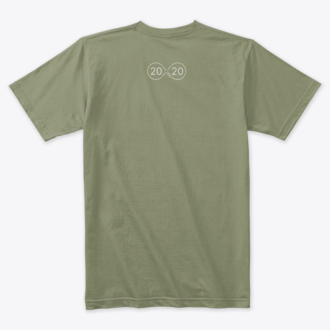 Kardashev 2 / From The 2020 Cx.Report Light Olive T-Shirt Back
