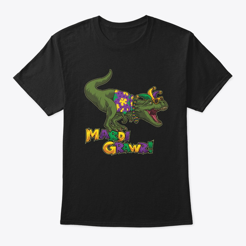 Mardi Gras T-Rex - Mardi Grawr - Unisex Tshirt